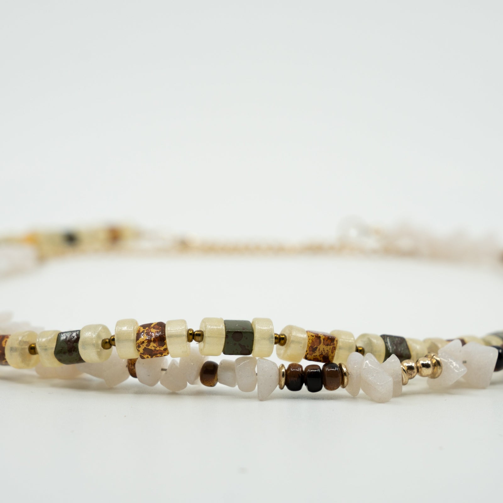 Timeless Tide Beaded Necklace