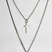 Captain's Compass Layered Men's Pendant