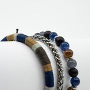 Cobalt Drift Bracelet Stack