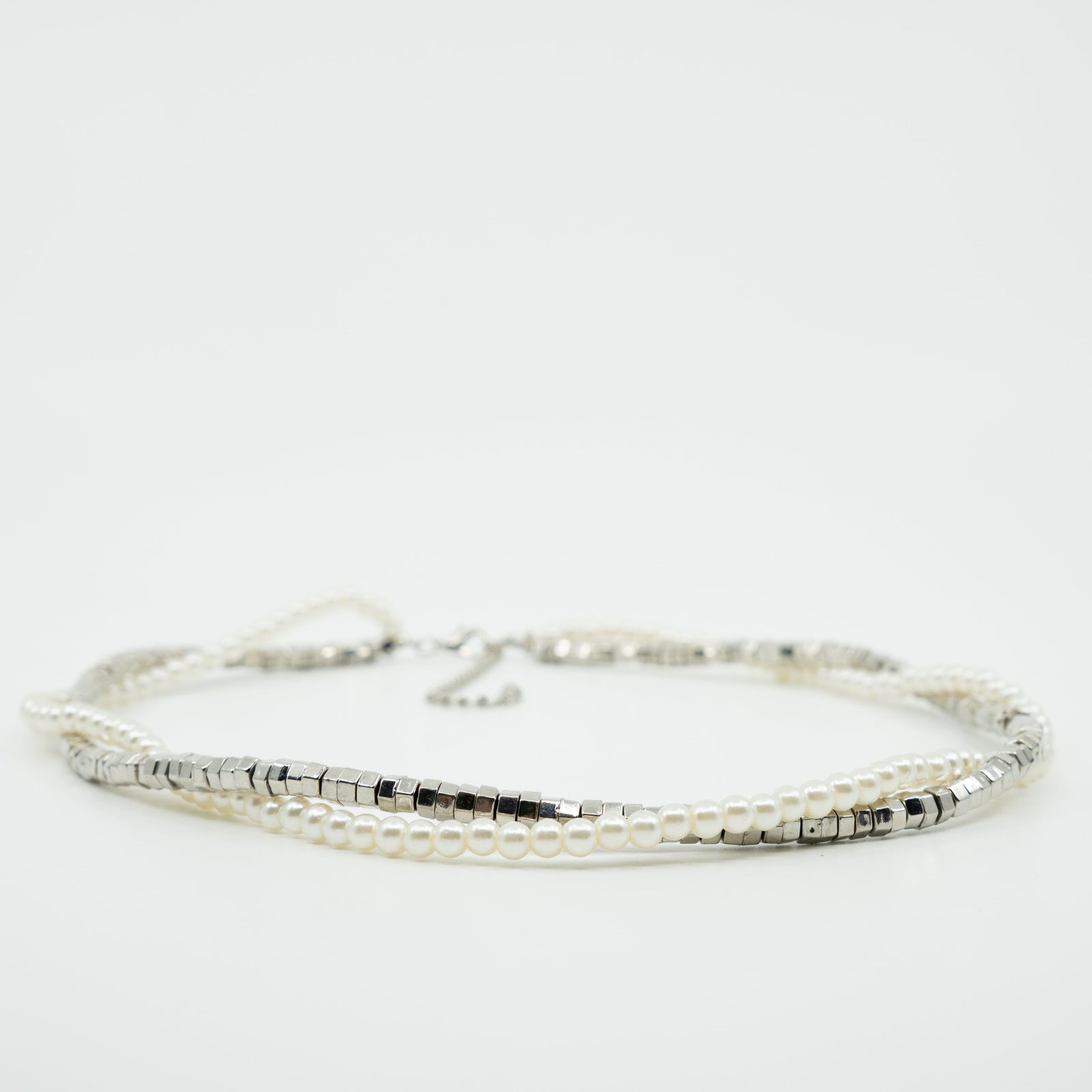 Sterling Ivory Layered Necklace