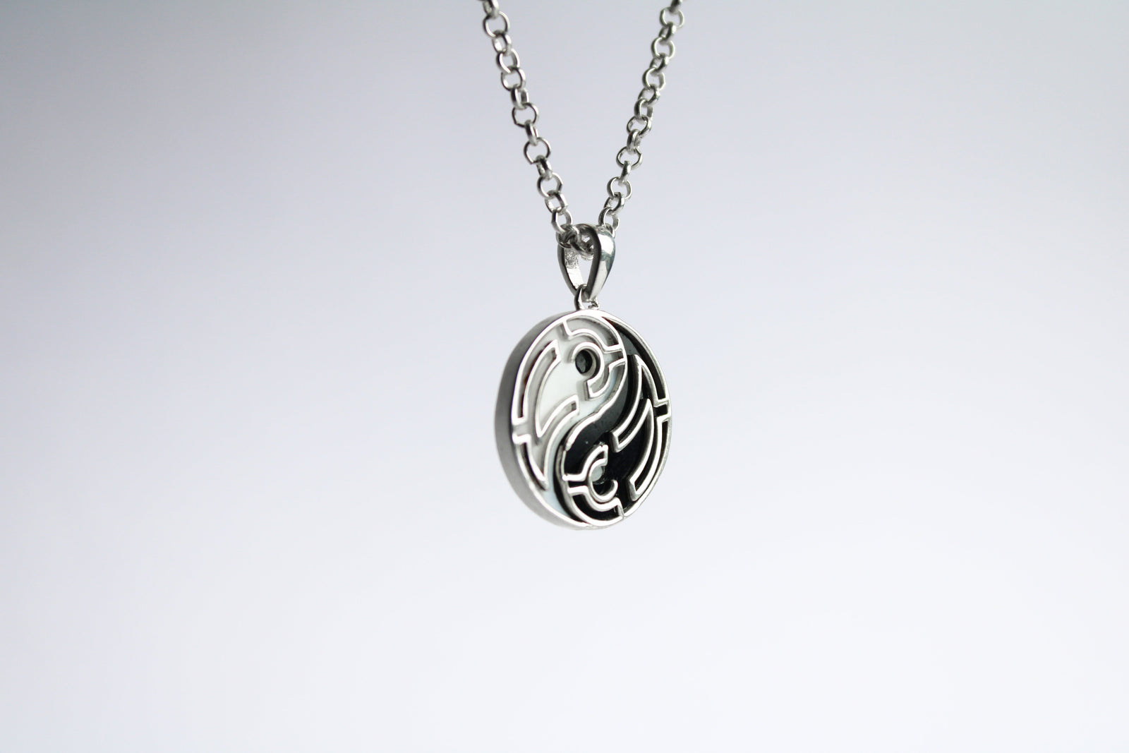 Alive Dual Pendant ( Sterling Silver )