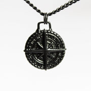 Black Compass Neckalce