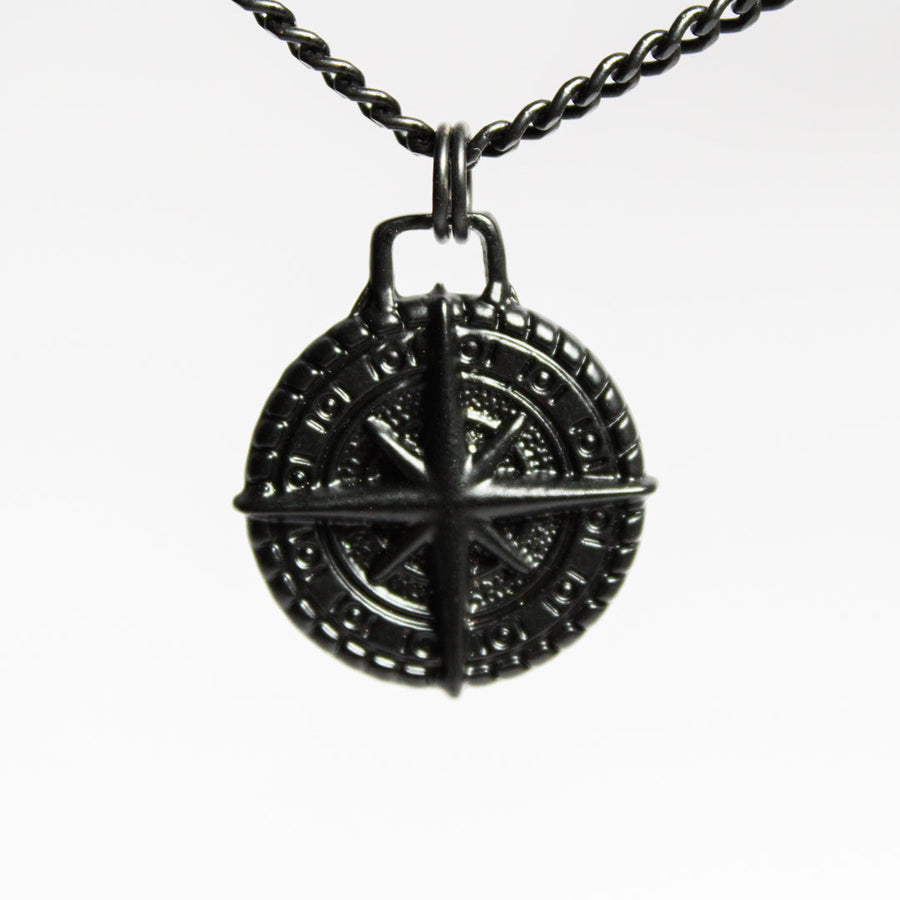 Black Compass Neckalce
