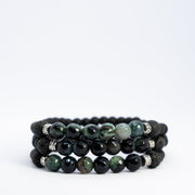 Midnight Moss Bracelet Stack