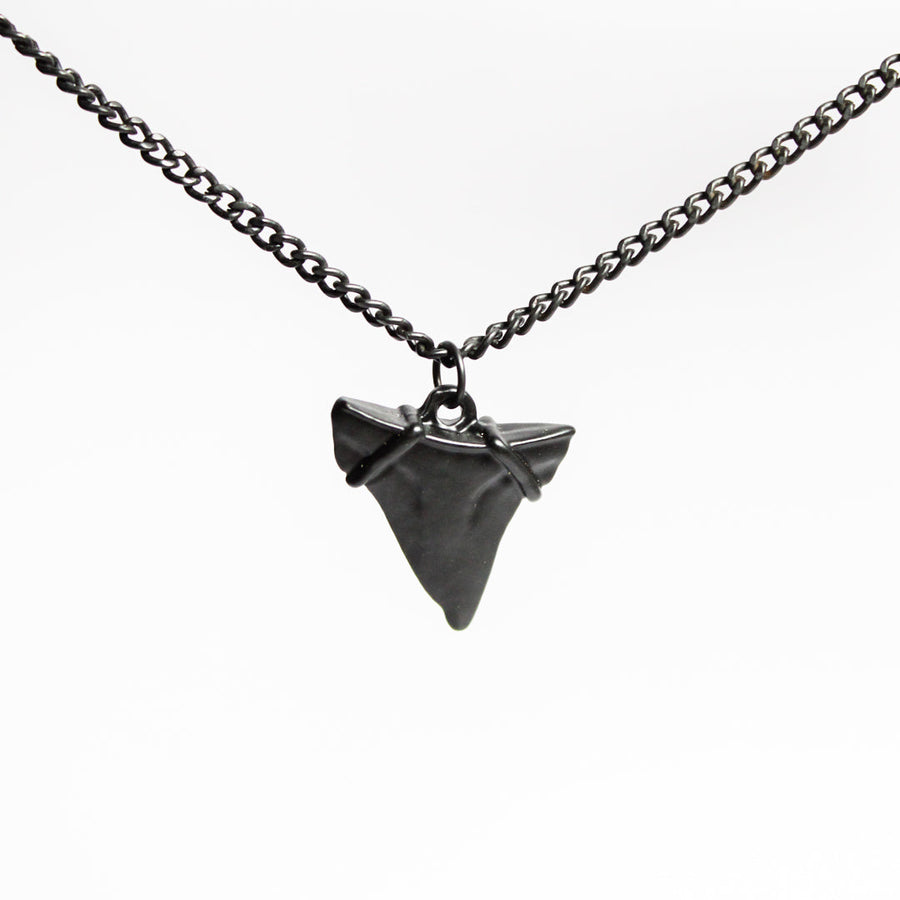Raw Stone Black Necklace