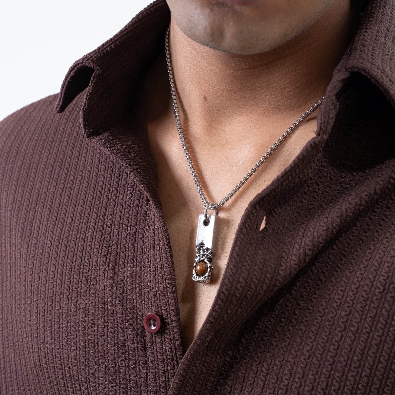 The Rough Cut Keeper Necklace
