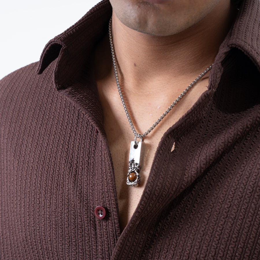 The Rough Cut Keeper Necklace