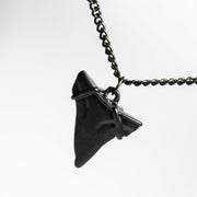 Raw Stone Black Necklace
