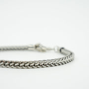Silver Cascade Bracelet Stack