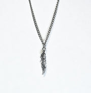 Cross Feather Necklace