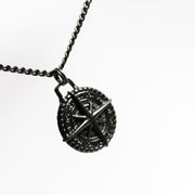 Black Compass Neckalce