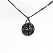 Black Compass Neckalce