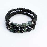 Midnight Moss Bracelet Stack