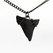Raw Stone Black Necklace