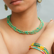 Mint Mirage Twirl Necklace