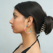 Rainbow beads Earrings