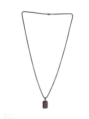Raven Stone Layered Chain