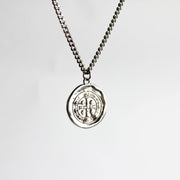 Captain's Compass Layered Men's Pendant