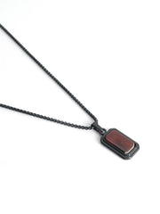 Raven Stone Layered Chain