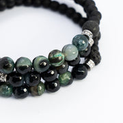 Midnight Moss Bracelet Stack