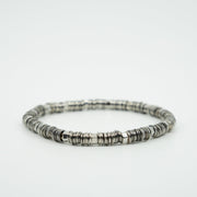 Silver Cascade Bracelet Stack