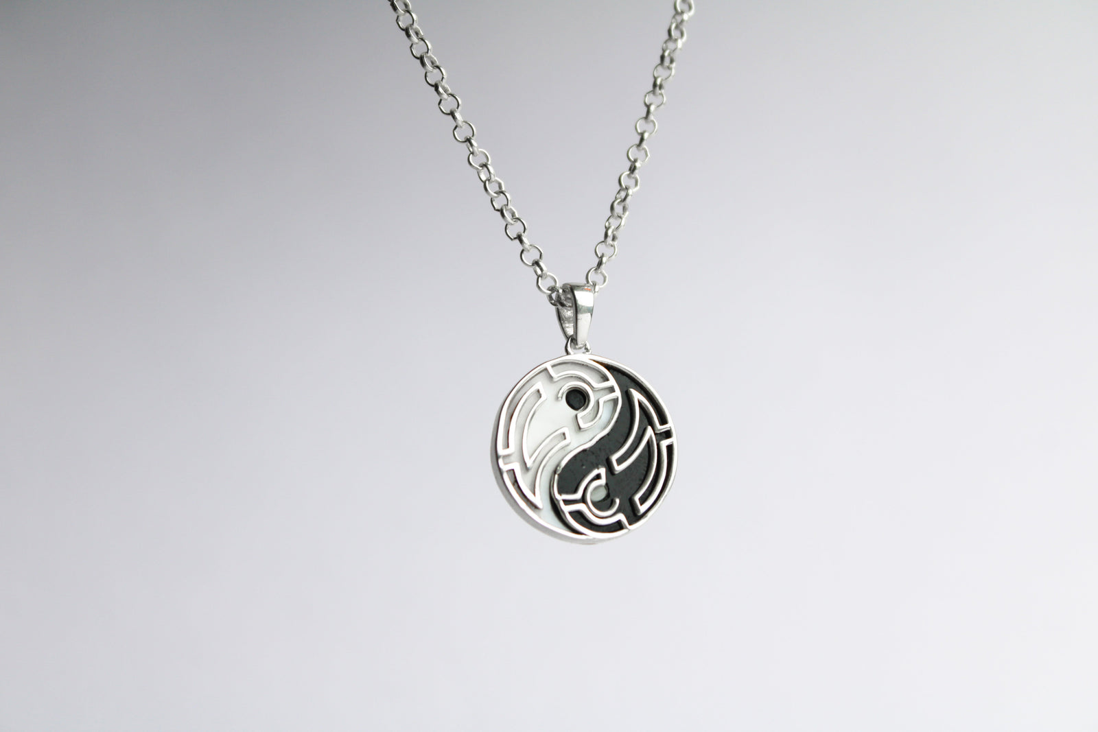 Alive Dual Pendant ( Sterling Silver )
