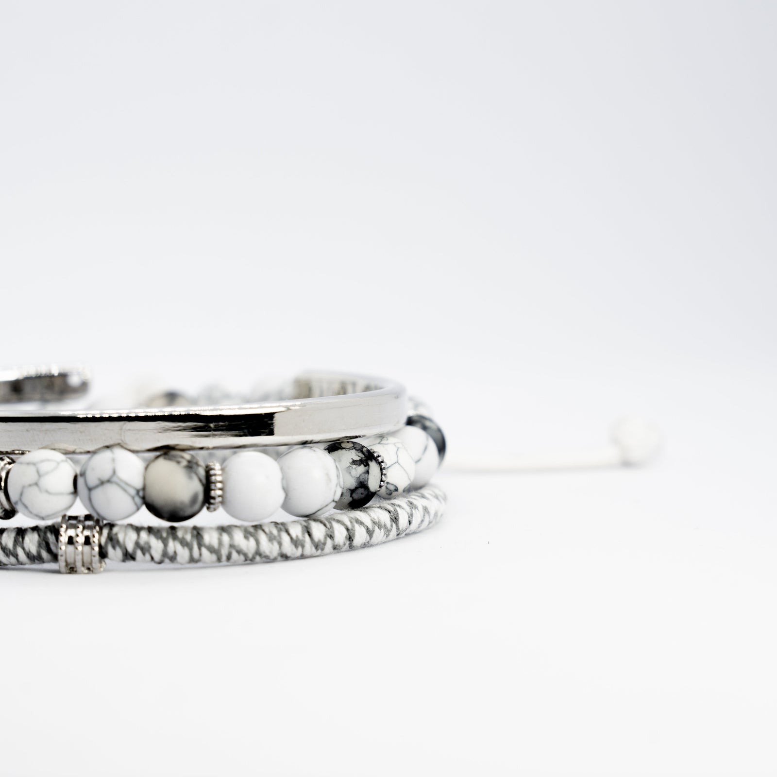 Celestial Veil Bracelet Stack