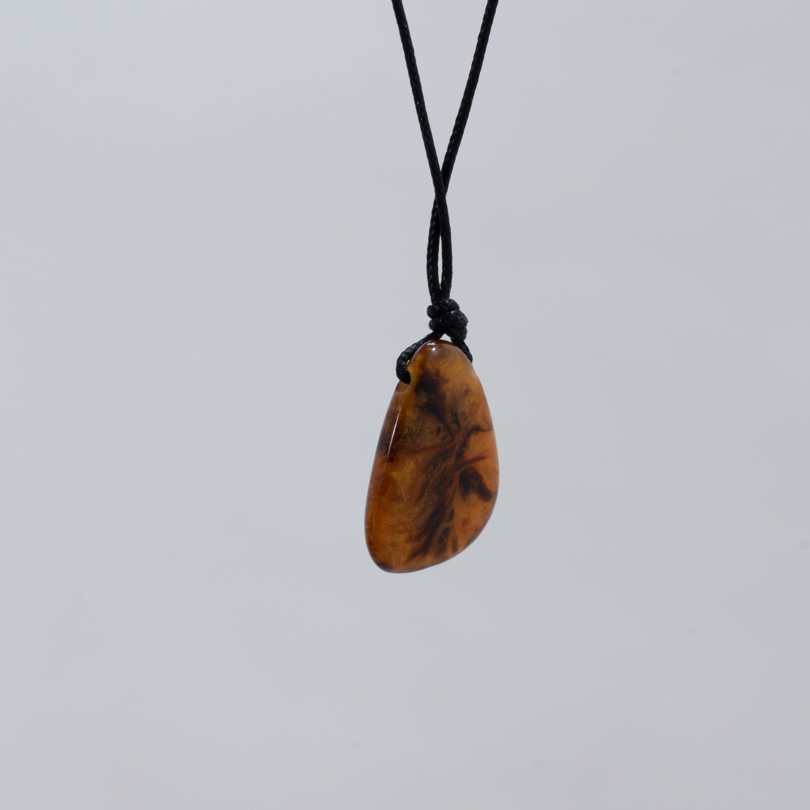 Amber Flame Necklace