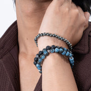 Ocean Horizon Bracelet Stack
