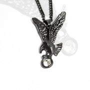 Eagle Necklace Black