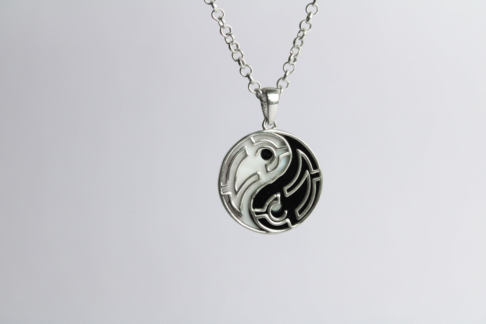Alive Dual Pendant ( Sterling Silver )