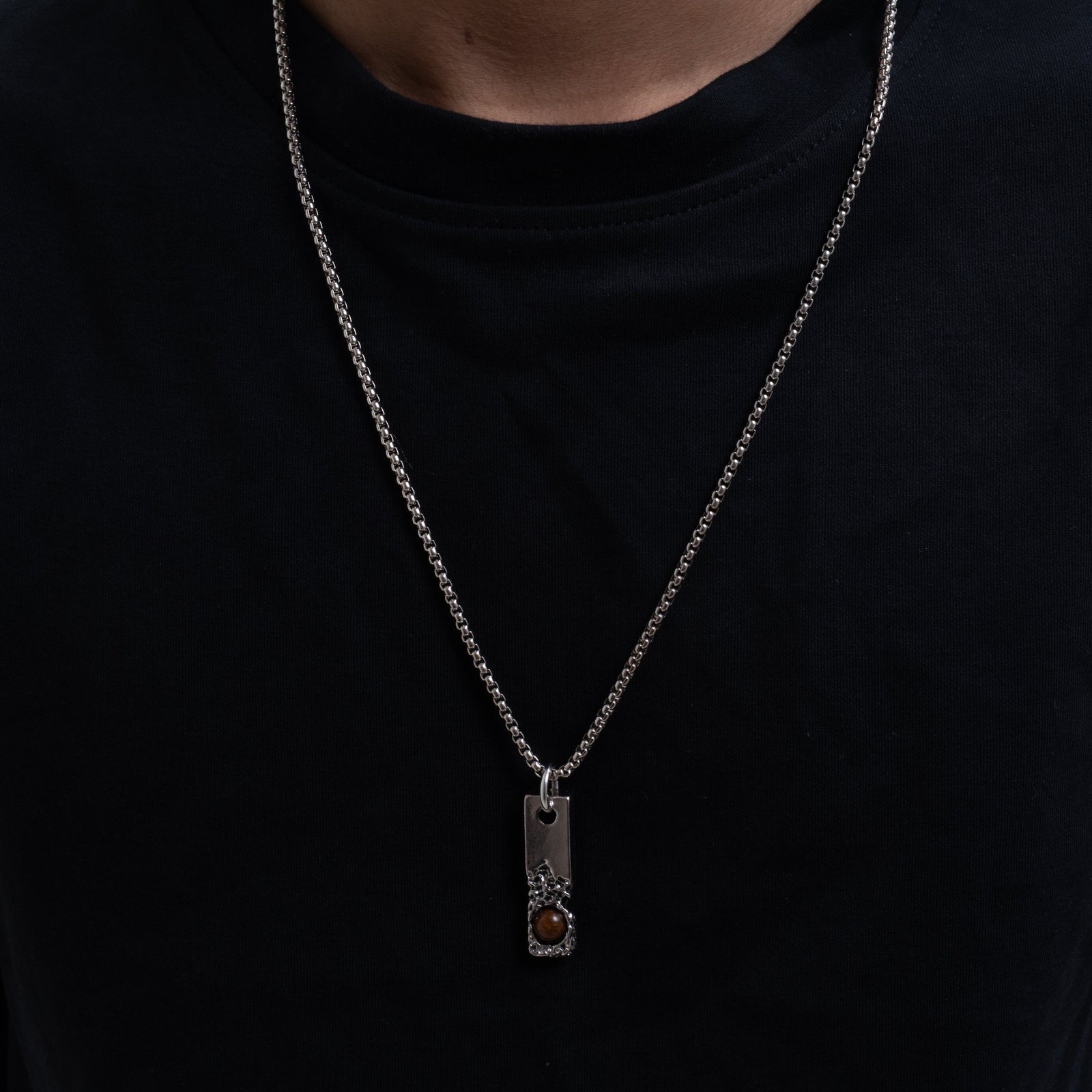 The Rough Cut Keeper Necklace